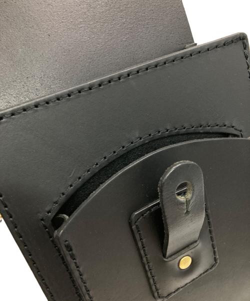 Herz（ヘルツ）Herz (ヘルツ) お散歩ショルダーバッグM ブラックの古着・服飾アイテム