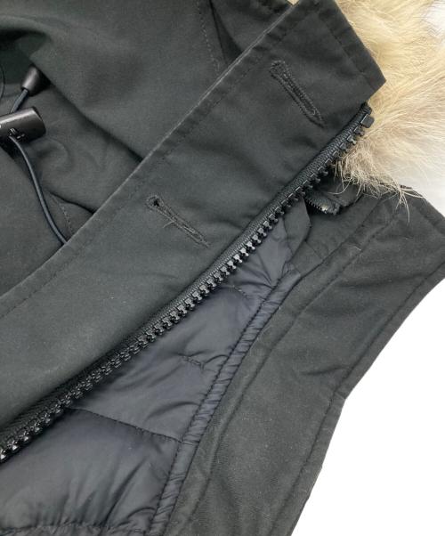 CANADA GOOSE（カナダグース）CANADA GOOSE (カナダグース) CHARLOTTE PARKA ブラック サイズ:Sの古着・服飾アイテム