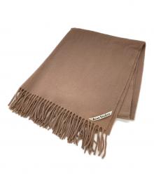 Acne studios（アクネ ストゥディオズ）の古着「ウール大判ストール」｜ベージュ