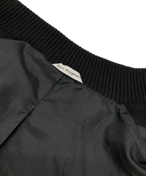 agnes b homme（アニエスベーオム）agnes b homme (アニエスベーオム) WOOL ZIP BLOUSON ブラック サイズ:46の古着・服飾アイテム