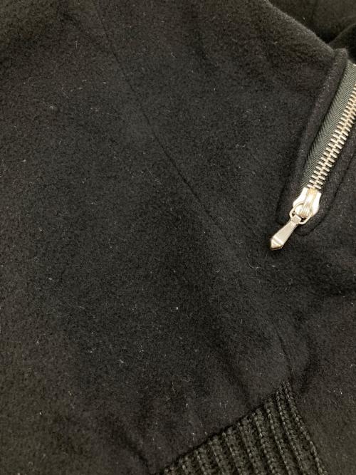 agnes b homme（アニエスベーオム）agnes b homme (アニエスベーオム) WOOL ZIP BLOUSON ブラック サイズ:46の古着・服飾アイテム