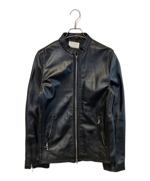 LHP（エルエイチピー）LHP (エルエイチピー) シングルライダースジャケット ブラック サイズ:Ｍの古着・服飾アイテム