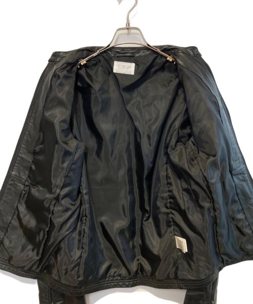 LHP（エルエイチピー）LHP (エルエイチピー) シングルライダースジャケット ブラック サイズ:Ｍの古着・服飾アイテム