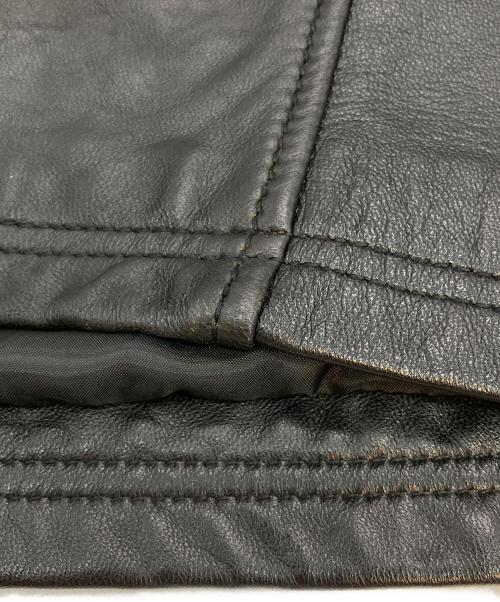 LHP（エルエイチピー）LHP (エルエイチピー) シングルライダースジャケット ブラック サイズ:Ｍの古着・服飾アイテム