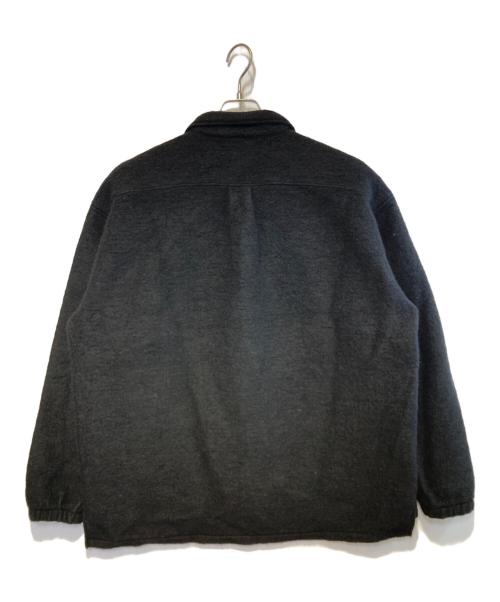 JACKMAN（ジャックマン）JACKMAN (ジャックマン) Wool Coach Shirt ブラック サイズ:Mの古着・服飾アイテム