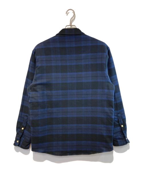 JJJJound（ジョウンド）JJJJound (ジョウンド) Thermal Shirt ネイビー×ブラック サイズ:Mの古着・服飾アイテム