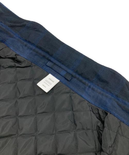 JJJJound（ジョウンド）JJJJound (ジョウンド) Thermal Shirt ネイビー×ブラック サイズ:Mの古着・服飾アイテム