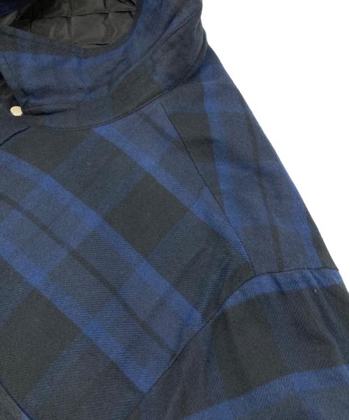 JJJJound（ジョウンド）JJJJound (ジョウンド) Thermal Shirt ネイビー×ブラック サイズ:Mの古着・服飾アイテム