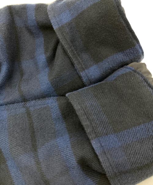 JJJJound（ジョウンド）JJJJound (ジョウンド) Thermal Shirt ネイビー×ブラック サイズ:Mの古着・服飾アイテム