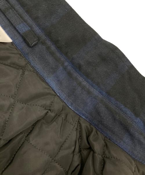 JJJJound（ジョウンド）JJJJound (ジョウンド) Thermal Shirt ネイビー×ブラック サイズ:Mの古着・服飾アイテム