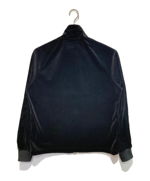 FRED PERRY（フレッドペリー）FRED PERRY (フレッドペリー) ベロアトラックジャケット ブラック サイズ:Lの古着・服飾アイテム