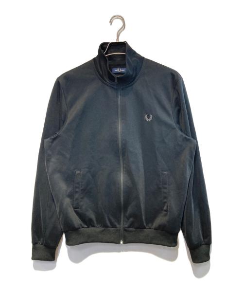 FRED PERRY（フレッドペリー）FRED PERRY (フレッドペリー) トラックジャケット ブラック サイズ:Lの古着・服飾アイテム