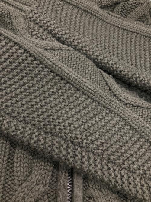 MONCLER（モンクレール）MONCLER (モンクレール) MAGLIONE TRICOT CARDIGAN オリーブ サイズ:Lの古着・服飾アイテム