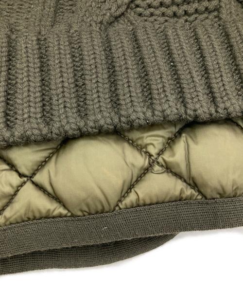 MONCLER（モンクレール）MONCLER (モンクレール) MAGLIONE TRICOT CARDIGAN オリーブ サイズ:Lの古着・服飾アイテム