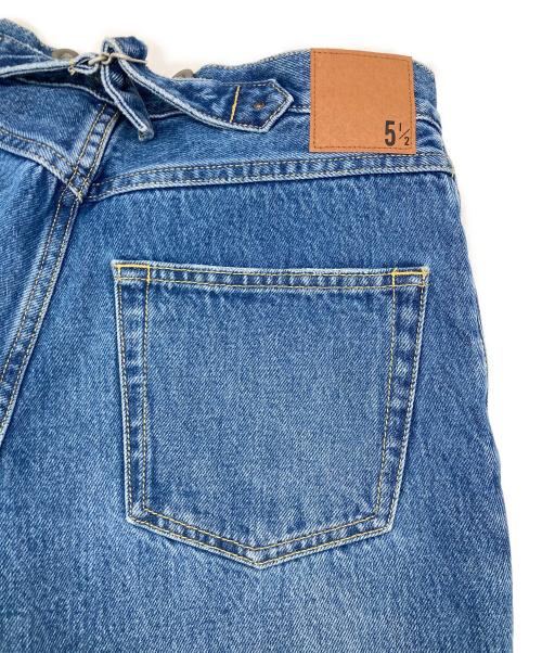 Spick and Span（スピック＆スパン）Spick and Span (スピックアンドスパン) 5 1/2 STRAIGHT FIT DENIM ブルー サイズ:28 未使用品の古着・服飾アイテム