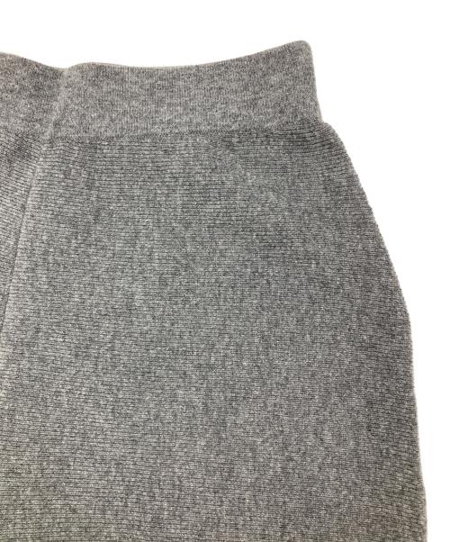 AP STUDIO（エーピーストゥディオ）AP STUDIO (エーピーストゥディオ) ニットパンツ グレー サイズ:38の古着・服飾アイテム
