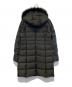 INDIVI (インディヴィ) ロングリサイクルダウンコート ブラック サイズ:40：27000円