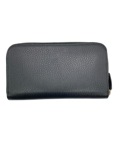GUCCI（グッチ）GUCCI (グッチ) インターロッキングG 長財布 ブラックの古着・服飾アイテム