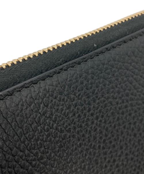 GUCCI（グッチ）GUCCI (グッチ) インターロッキングG 長財布 ブラックの古着・服飾アイテム