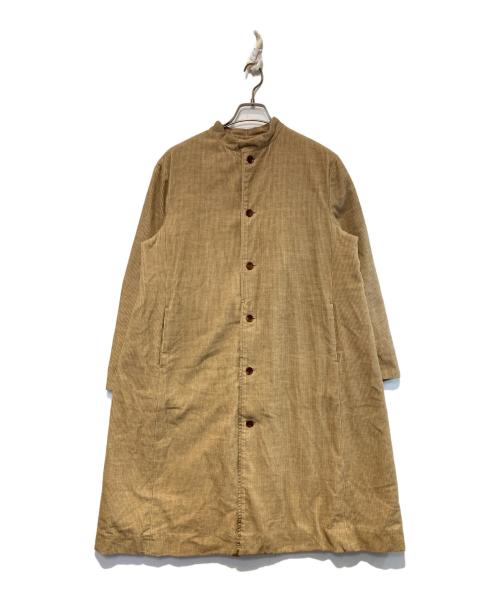 45R（フォーティファイブ・アール）45R (フォーティファイブ・アール) コットンウールコーデュロイコート ベージュ サイズ:3の古着・服飾アイテム