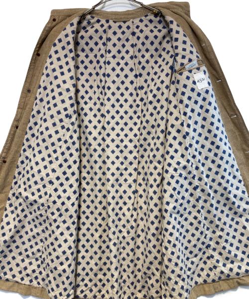 45R（フォーティファイブ・アール）45R (フォーティファイブ・アール) コットンウールコーデュロイコート ベージュ サイズ:3の古着・服飾アイテム