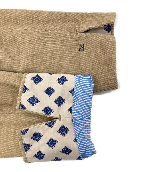 45R（フォーティファイブ・アール）45R (フォーティファイブ・アール) コットンウールコーデュロイコート ベージュ サイズ:3の古着・服飾アイテム