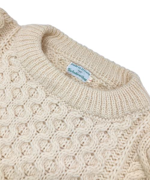 The Andover Shop（アンドーヴァーショップ）The Andover Shop (アンドーヴァーショップ) ［古着］ウールケーブルニット アイボリー サイズ:Lの古着・服飾アイテム