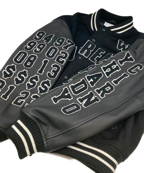 SUPREME（シュプリーム）SUPREME (シュプリーム) Praises Varsity Jacket ブラック サイズ:Mの古着・服飾アイテム