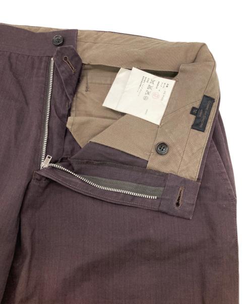 COMME des GARCONS HOMME（コムデギャルソン オム）COMME des GARCONS HOMME (コムデギャルソン オム) ストレートパンツ ブラウン サイズ:Mの古着・服飾アイテム