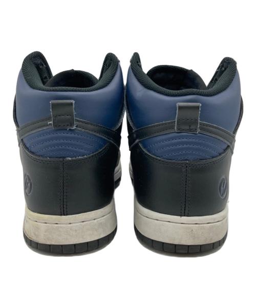NIKE（ナイキ）NIKE (ナイキ) FRAGMENT (フラッグメント) DUNK HI/F ネイビー サイズ:US10の古着・服飾アイテム