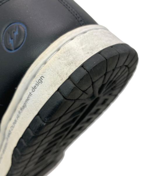 NIKE（ナイキ）NIKE (ナイキ) FRAGMENT (フラッグメント) DUNK HI/F ネイビー サイズ:US10の古着・服飾アイテム