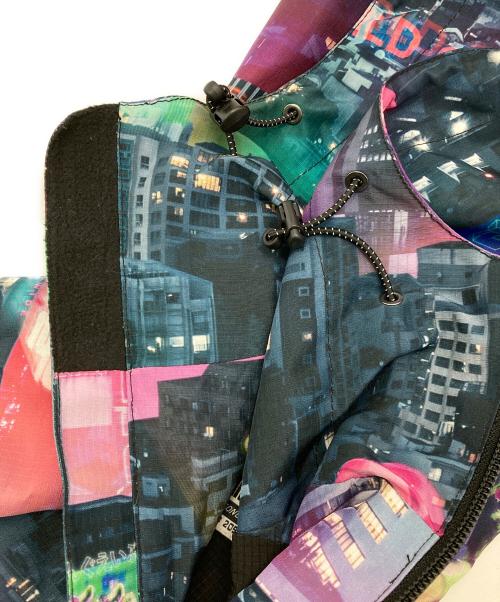 A BATHING APE（ア ベイシング エイプ）A BATHING APE (ア ベイシング エイプ) NEON TOKYO HOODIE JACKET マルチカラー サイズ:Lの古着・服飾アイテム