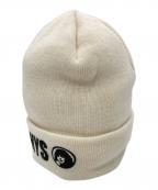 Hysteric Glamourヒステリックグラマー）の古着「CIRCLE GIRL 刺繍ワッチキャップ」｜ホワイト