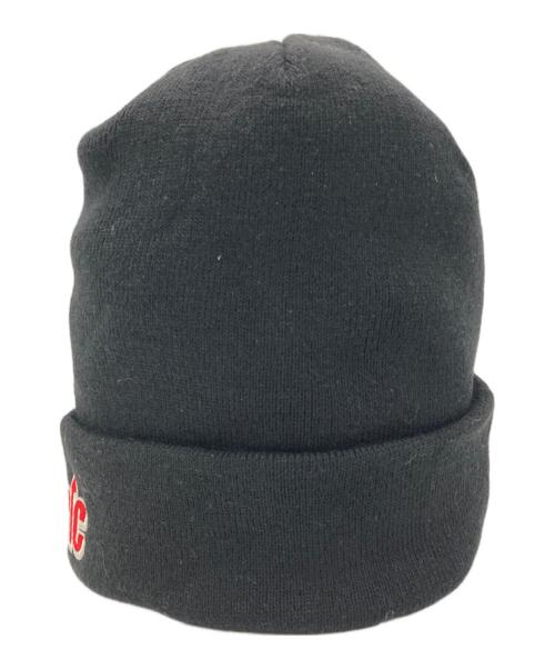 Hysteric Glamour（ヒステリックグラマー）Hysteric Glamour (ヒステリックグラマー) TWO WAY LOGO 刺繍ワッチキャップ ブラック サイズ:FREEの古着・服飾アイテム