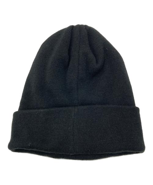 Hysteric Glamour（ヒステリックグラマー）Hysteric Glamour (ヒステリックグラマー) TWO WAY LOGO 刺繍ワッチキャップ ブラック サイズ:FREEの古着・服飾アイテム