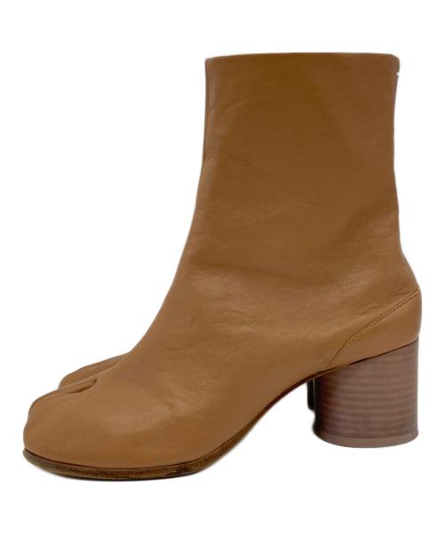 Maison Margiela（メゾンマルジェラ）Maison Margiela (メゾンマルジェラ) TABI ANKLE BOOTS ブラウン サイズ:36の古着・服飾アイテム