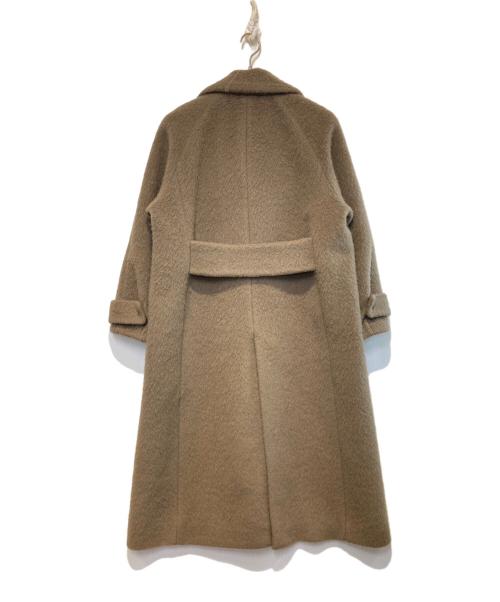 COCODEAL（ココディール）COCODEAL (ココディール) シャギースタンドカラーコート ベージュ サイズ:Mの古着・服飾アイテム