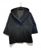 AP STUDIOエーピーストゥディオ）の古着「ライトモッサオーバーフーディーコート」｜ブラック