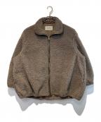 COCODEALココディール）の古着「ボアブルゾン」｜ベージュ