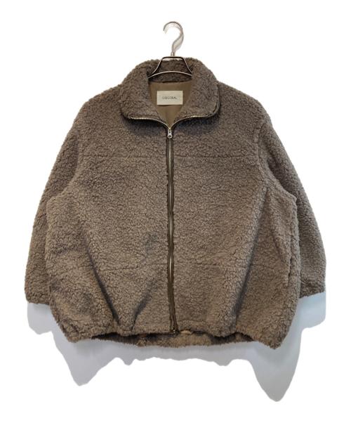 COCODEAL（ココディール）COCODEAL (ココディール) ボアブルゾン ベージュ サイズ:Mの古着・服飾アイテム