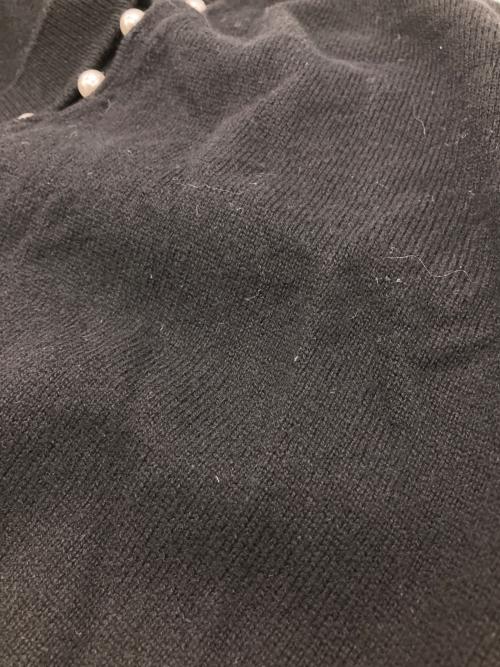 GIVENCHY（ジバンシィ）GIVENCHY (ジバンシィ) パールデザインシルク混ニット ブラック サイズ:Sの古着・服飾アイテム