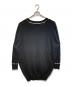 GIVENCHY (ジバンシィ) パールデザインシルク混ニット ブラック サイズ:S：11000円