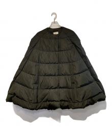 LE PHIL（ル フィル）の古着「パッフィーダウンケープ」｜ブラック