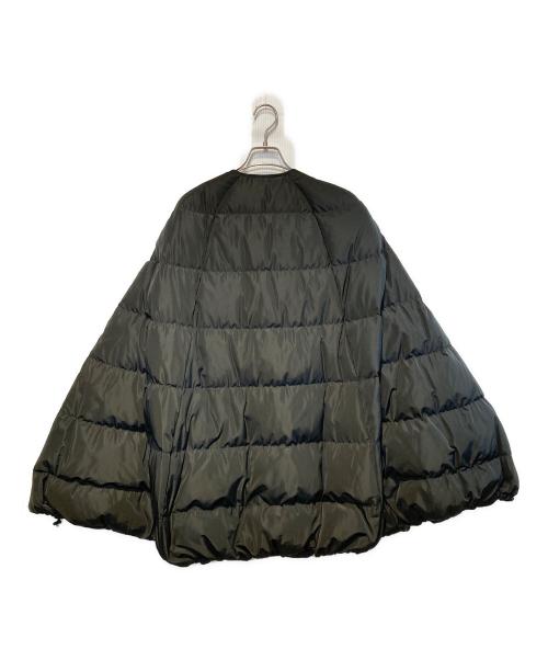 LE PHIL（ル フィル）LE PHIL (ル フィル) パッフィーダウンケープ ブラック サイズ:XSの古着・服飾アイテム