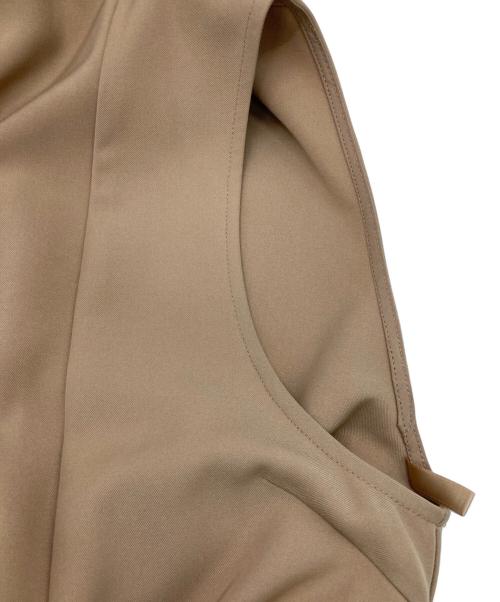 JENNE（ジェンヌ）JENNE (ジェンヌ) パリジェンヌ フレアジレコート ベージュ サイズ:Mの古着・服飾アイテム