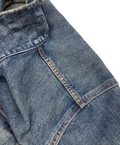 POLO RALPH LAUREN（ポロ・ラルフローレン）POLO RALPH LAUREN (ポロ・ラルフローレン) フェイデッドデニムトラッカージャケット インディゴ サイズ:Ｓの古着・服飾アイテム