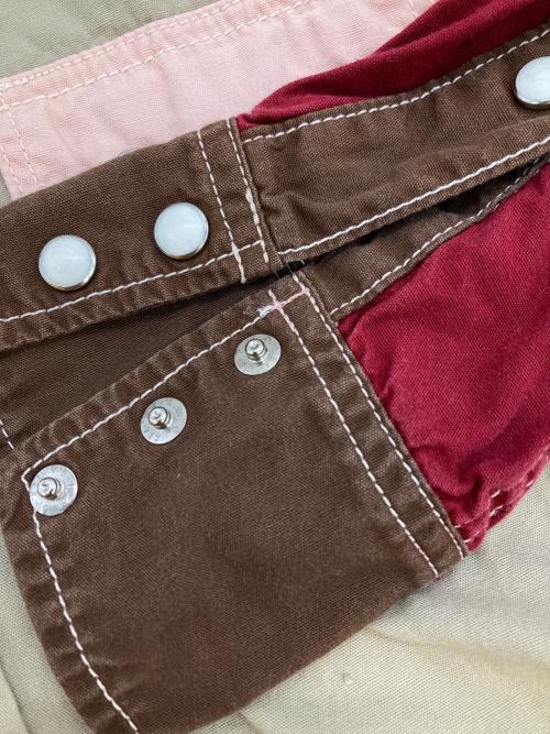 THE REAL McCOY'S（ザ・リアルマッコイズ）THE REAL McCOY'S (ザ・リアルマッコイズ) ［古着］ウエスタンシャツ レッド×ブラウン サイズ:14の古着・服飾アイテム