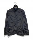 POLO RALPH LAURENポロ・ラルフローレン）の古着「ナイロンモーターサイクルジャケット」｜ブラック