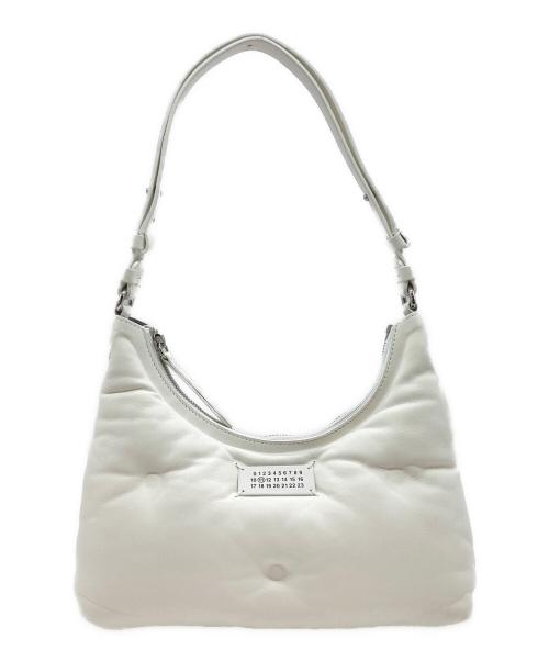 Maison Margiela（メゾンマルジェラ）Maison Margiela (メゾンマルジェラ) Glam Slam ショルダーバッグ S ホワイトの古着・服飾アイテム