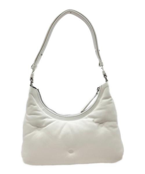 Maison Margiela（メゾンマルジェラ）Maison Margiela (メゾンマルジェラ) Glam Slam ショルダーバッグ S ホワイトの古着・服飾アイテム